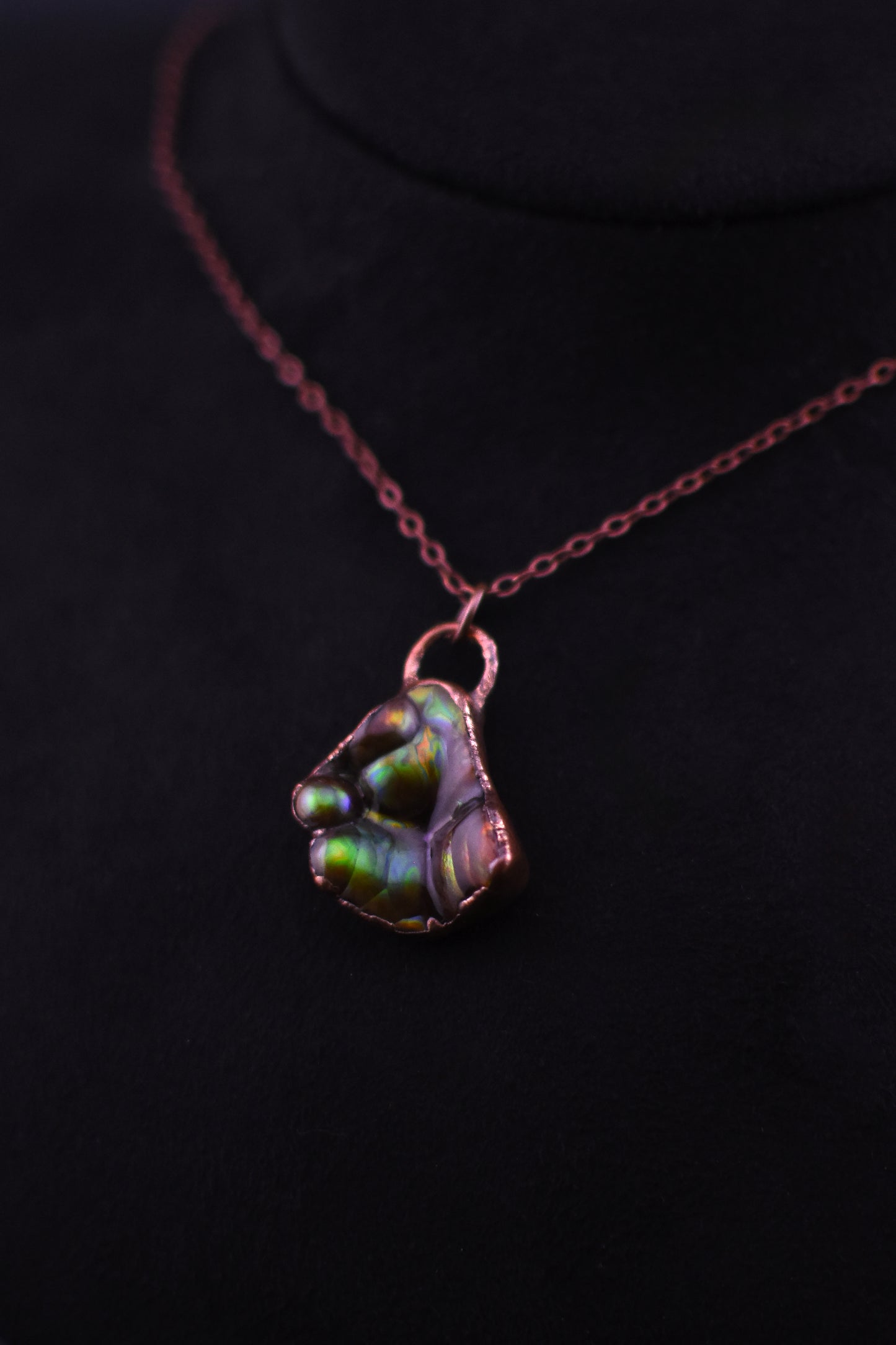 Fire Agate Necklace