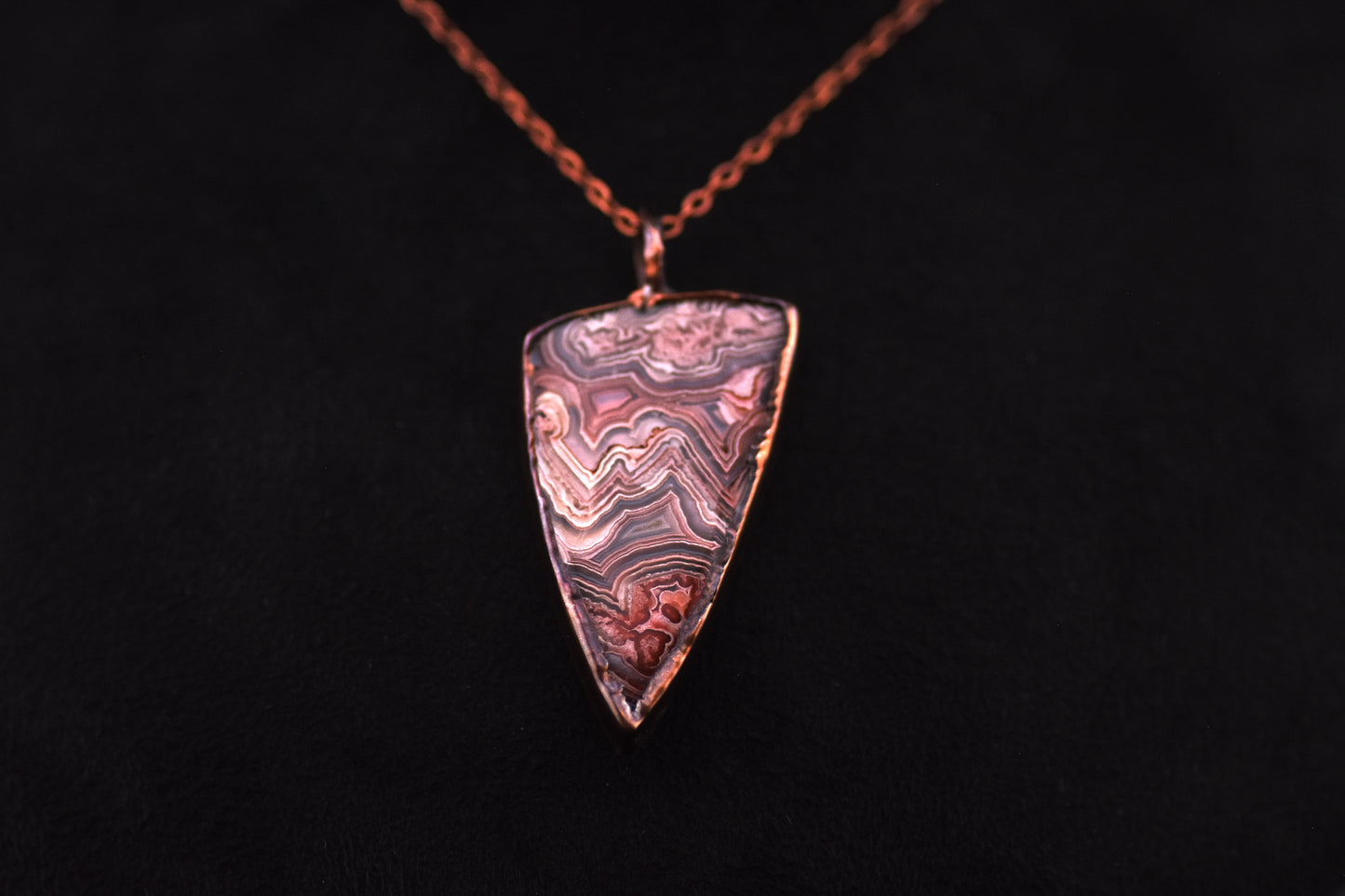 Mexican Crazy Lace Agate Necklace