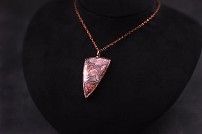 Mexican Crazy Lace Agate Necklace