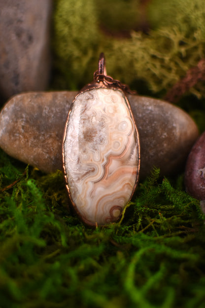 Mexican Crazy Lace Agate Necklace