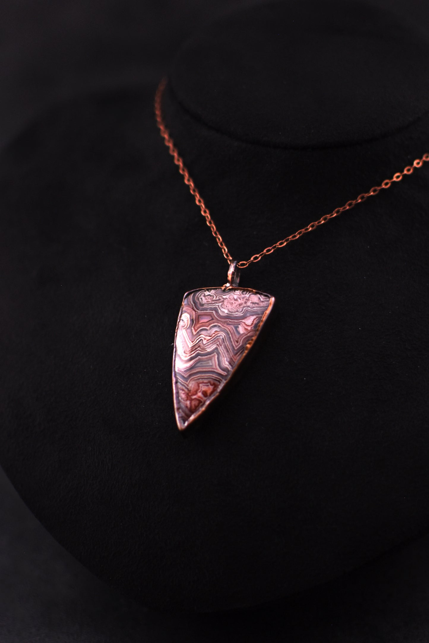 Mexican Crazy Lace Agate Necklace