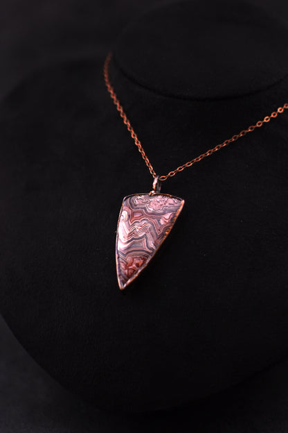 Mexican Crazy Lace Agate Necklace