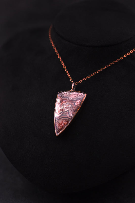 Mexican Crazy Lace Agate Necklace