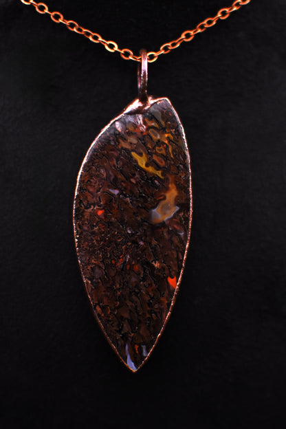 Dinosaur Gembone Necklace