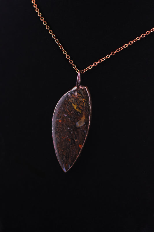 Dinosaur Gembone Necklace