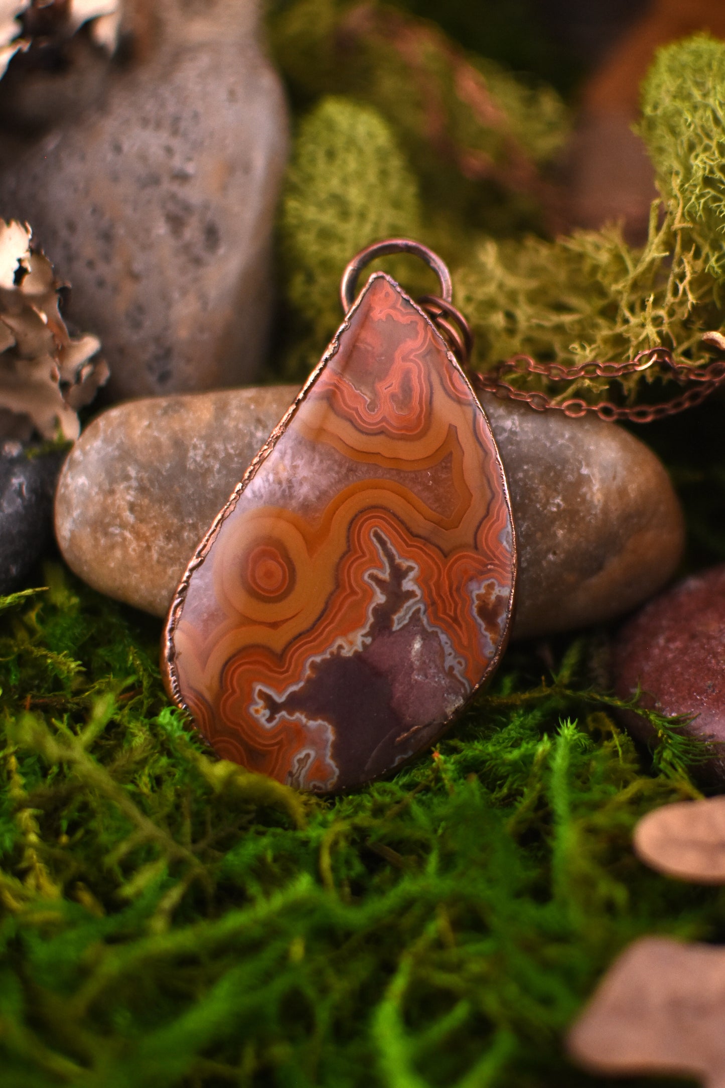 Dryhead Agate Necklace