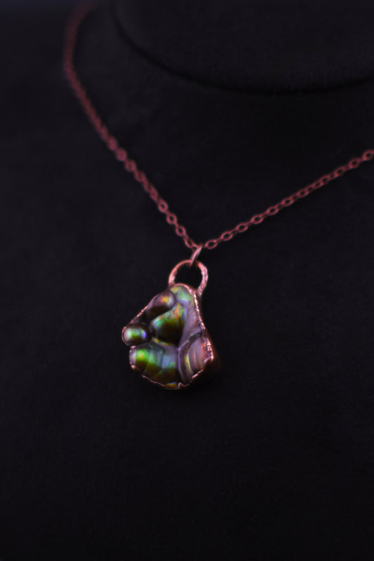 Fire Agate Necklace