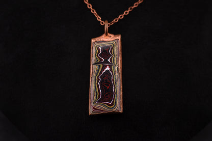 Corvette Fordite Necklace