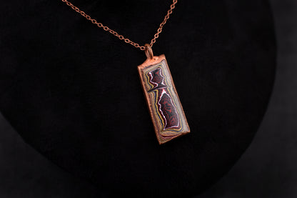 Corvette Fordite Necklace