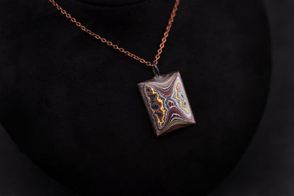 Corvette Fordite Necklace