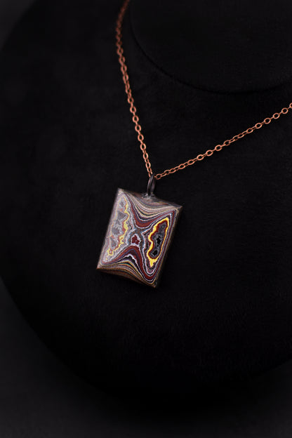 Corvette Fordite Necklace