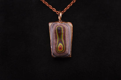 Corvette Fordite Necklace