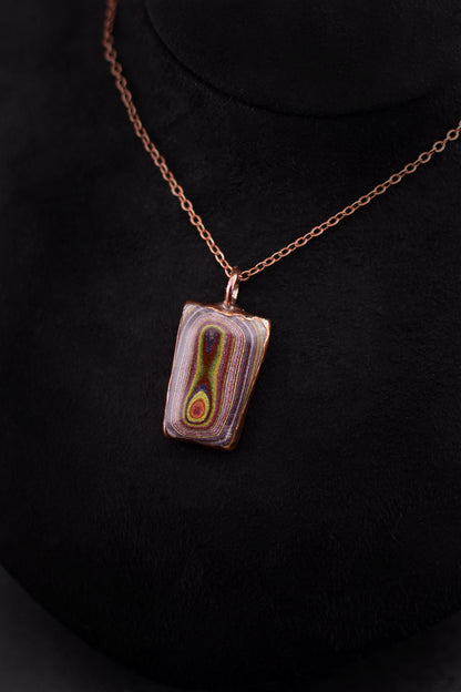 Corvette Fordite Necklace