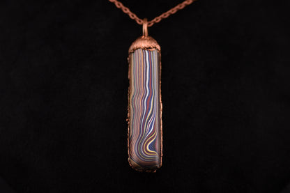 Corvette Fordite Necklace