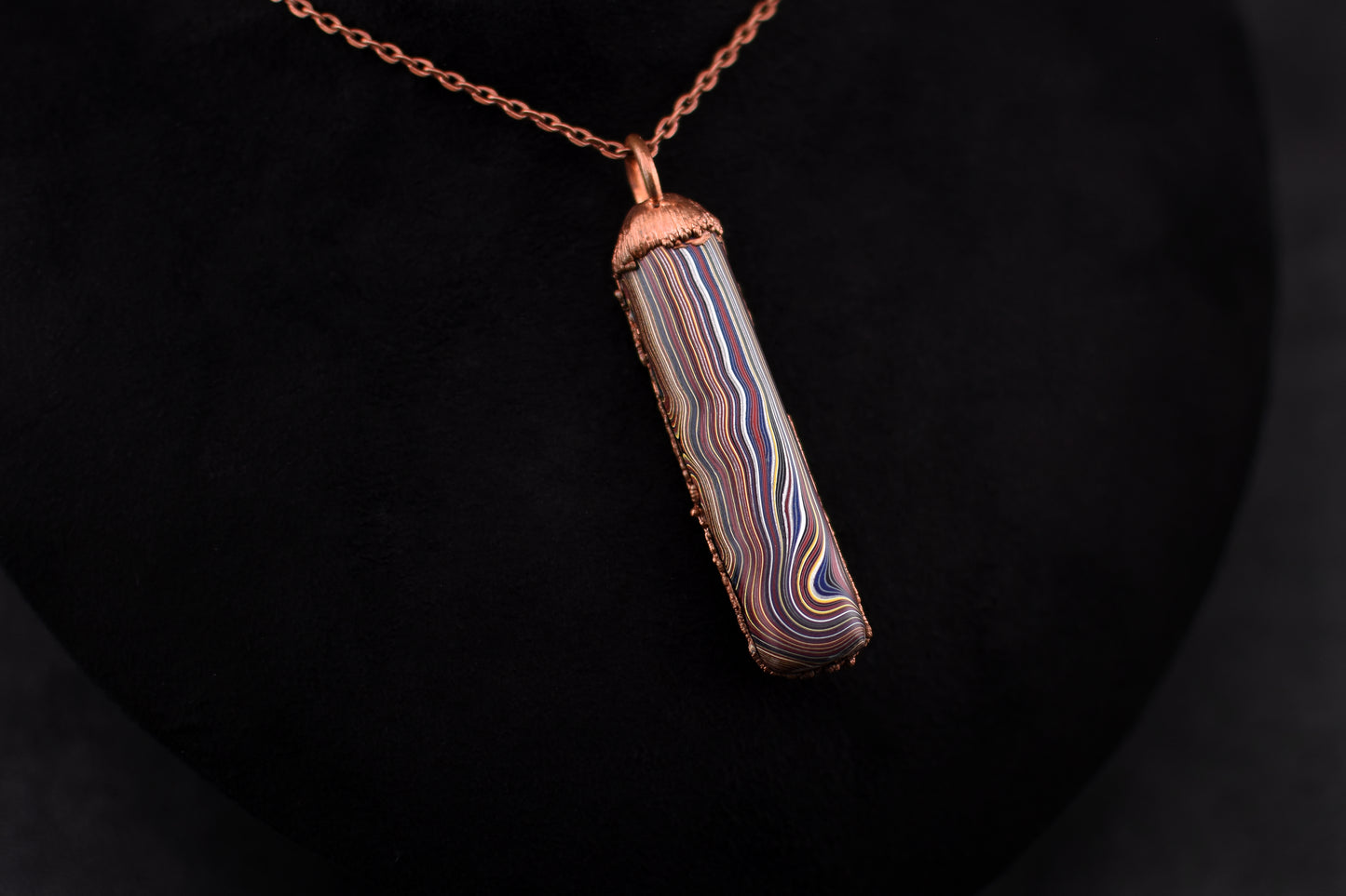 Corvette Fordite Necklace