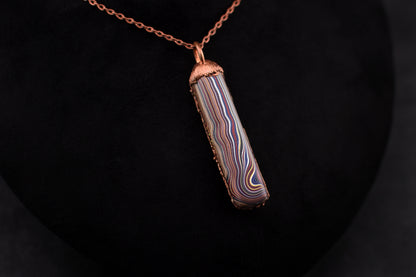 Corvette Fordite Necklace
