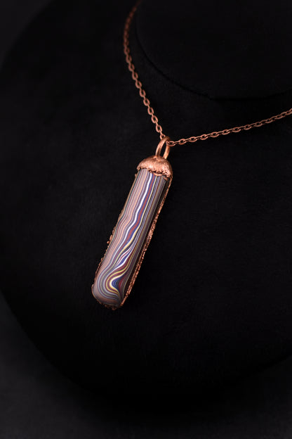 Corvette Fordite Necklace