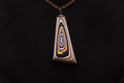 Corvette Fordite Necklace