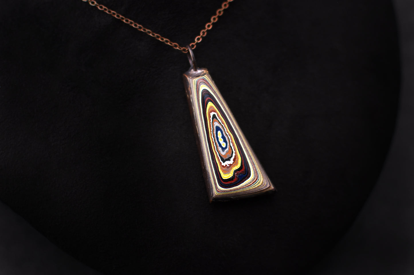 Corvette Fordite Necklace
