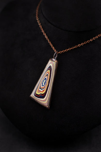 Corvette Fordite Necklace