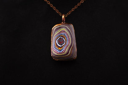 Corvette Fordite Necklace