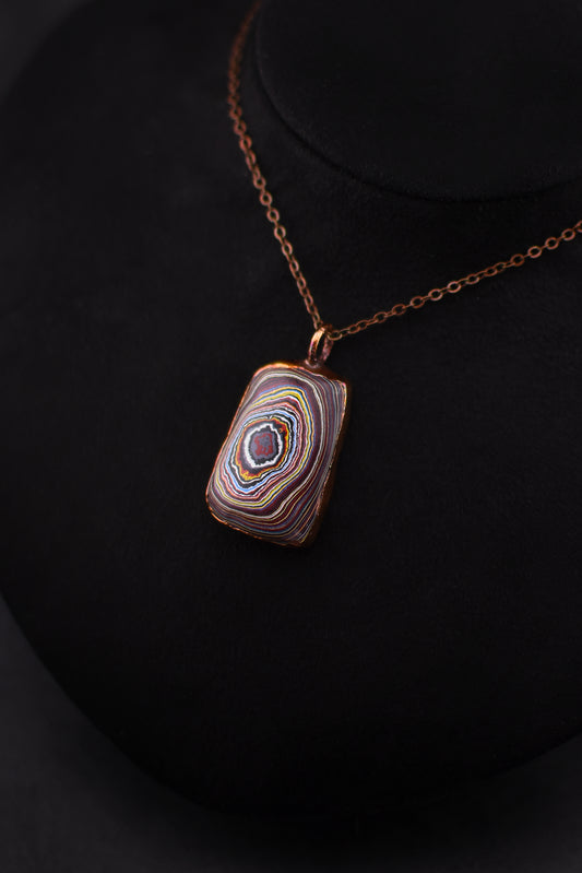 Corvette Fordite Necklace