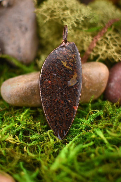 Dinosaur Gembone Necklace