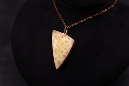Honeycomb Calcite Necklace