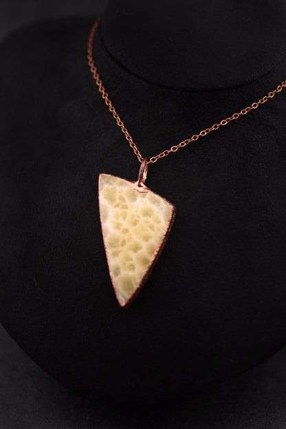 Honeycomb Calcite Necklace