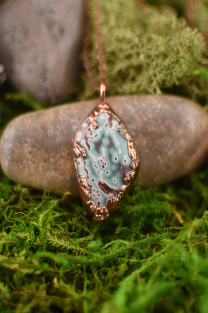 Idaho Seam Agate Necklace