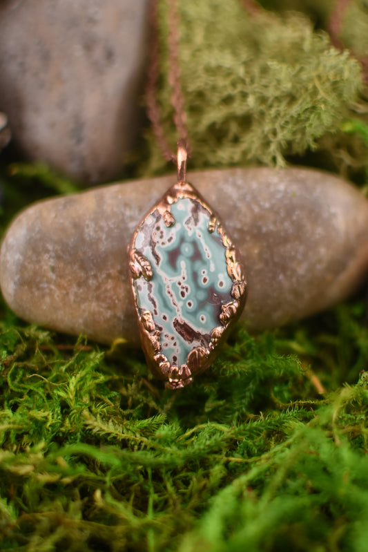 Idaho Seam Agate Necklace