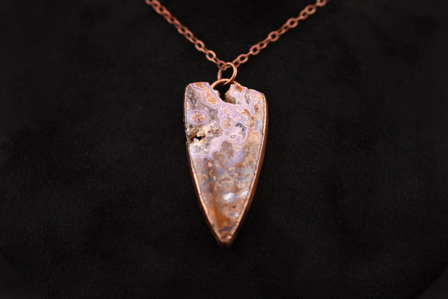 Mulligan Peak Moss Agate Necklace