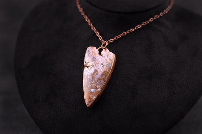 Mulligan Peak Moss Agate Necklace