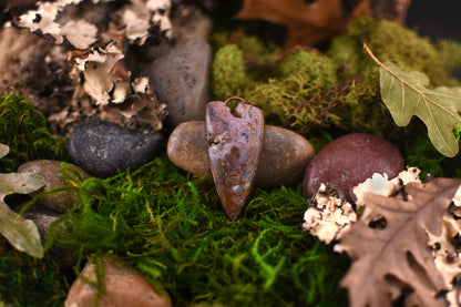Mulligan Peak Moss Agate Necklace