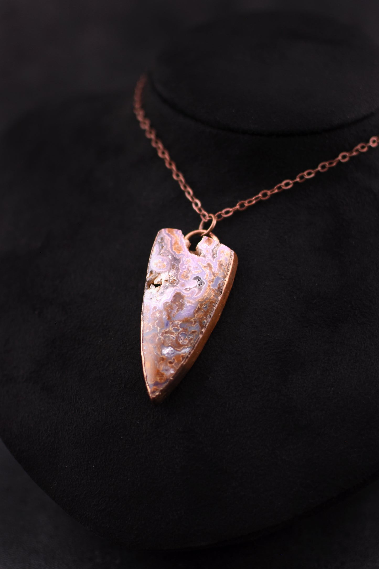 Mulligan Peak Moss Agate Necklace