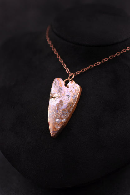 Mulligan Peak Moss Agate Necklace