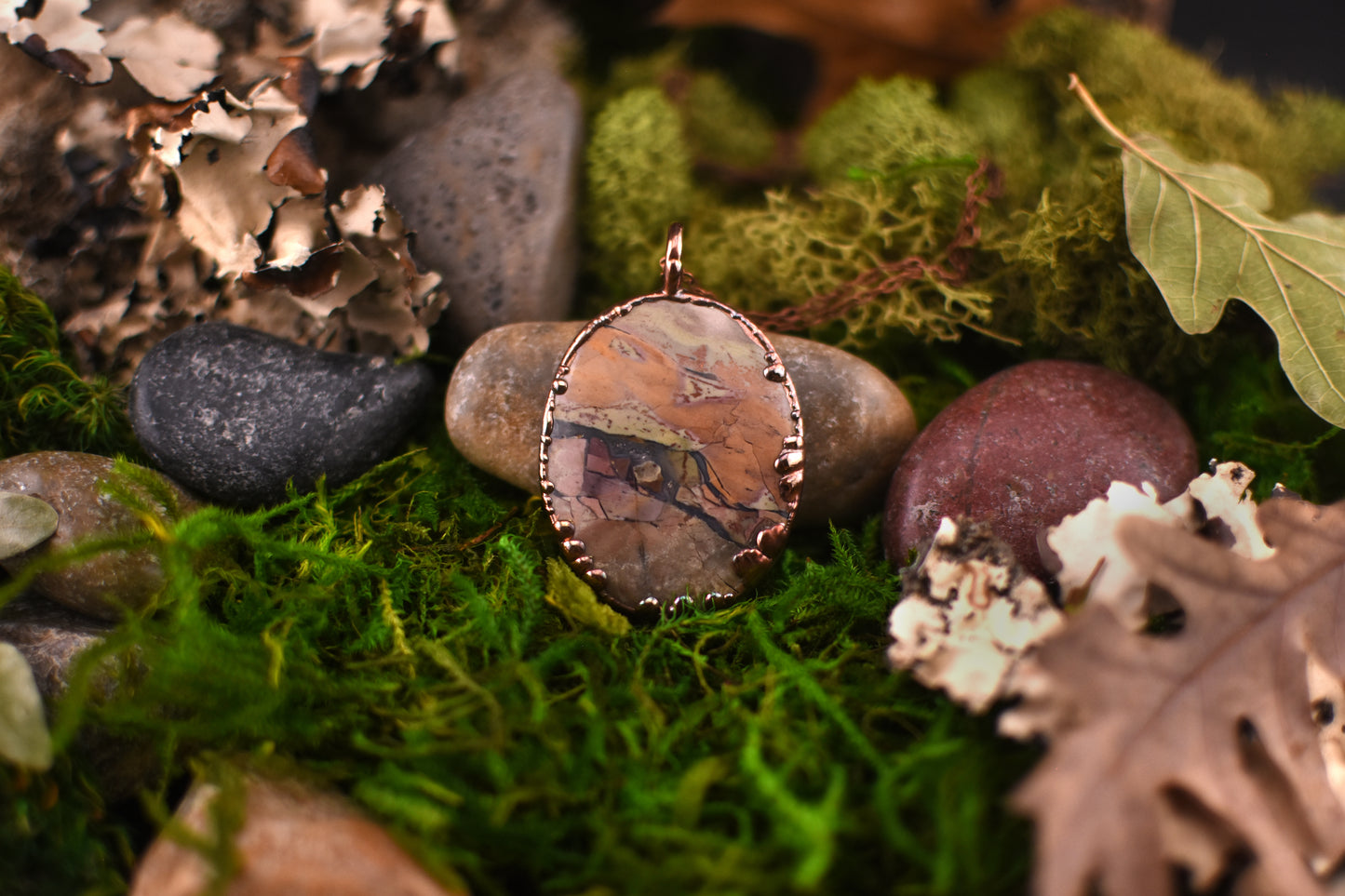 Sorbet Jasper Necklace