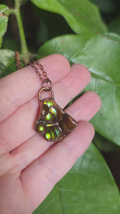 Fire Agate Necklace