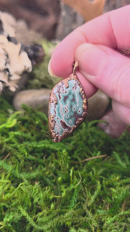 Idaho Seam Agate Necklace