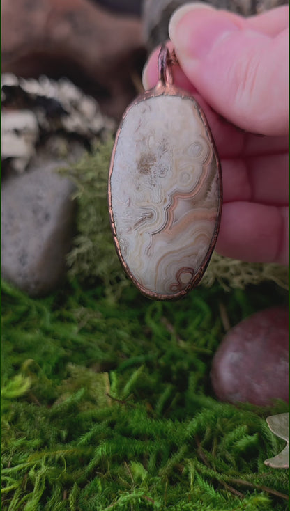 Mexican Crazy Lace Agate Necklace